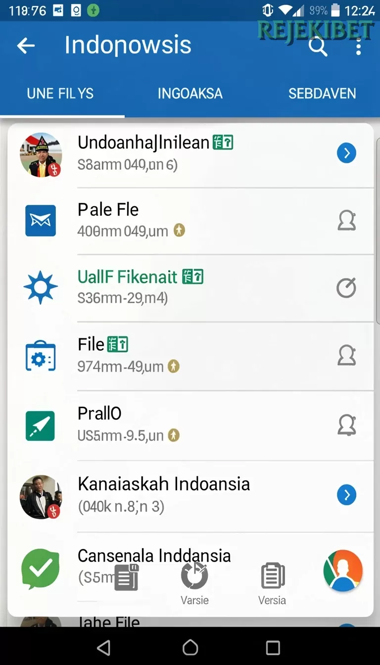 Cuplikan layar AT777 — halaman utama