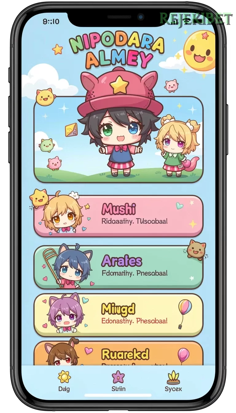 Cuplikan layar IOSBET — aktivitas