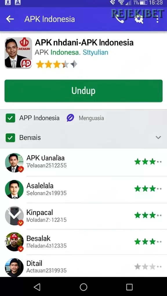 Cuplikan layar DINGDONGTOGEL — menu navigasi