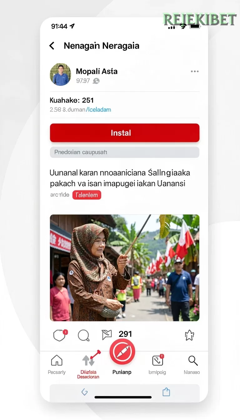 Cuplikan layar AWANLUCK — aktivitas